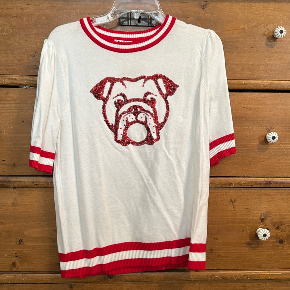 Bulldog sweater